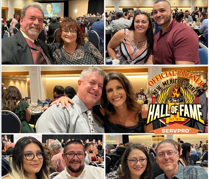 SERVPRO Team at the Annual Sports Hall of Fame Banquet 